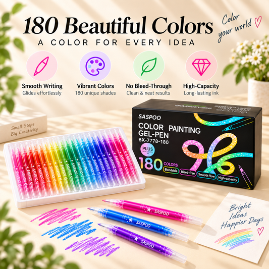 180-Color Color Painting Gel Pen Set